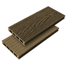 Outdoor WPC Hollow Type WPC Decking Zero Formaldehyde Composite Decking Free Sample WPC Board Graphic Design Modern Above 18mm